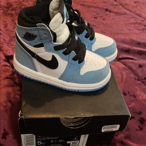 Jordan 1 toddler University Blue